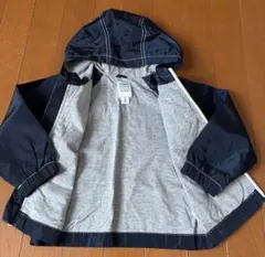 OLDNAVYネイビーフード付きジャケット