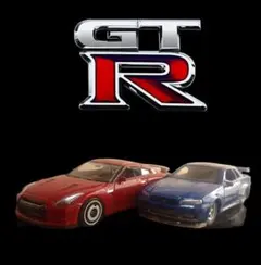 スカイライン　GT-R 　ミニカー　ローダウン仕様　セット 　ウイリー