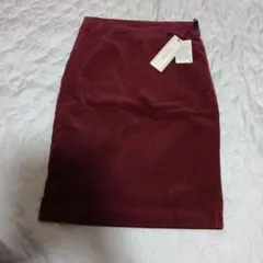 未使用タグ付き　タイトスカート　Lサイズ　ウエスト後ろゴム　裏地つき