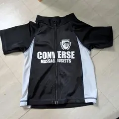 CONVERSE ラッシュガード サイズ120 ブラック/ホワイト