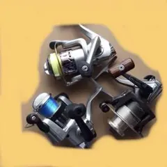 Daiwa・BALL・ILBスピニングリール 3点セット まとめ売りジャンク品のサムネイル