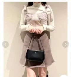 SNIDEL ヘムフレアスカショーパン