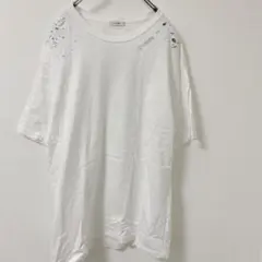 CLANE クラネ CRASH DESIGN OVER TEE ダメージTシャツのサムネイル