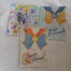 セーラームーン　クリアファイルコレクション　３点セット