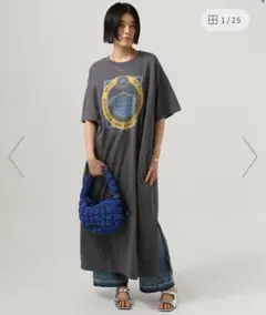 BAYFLOW ロングワンピース 半袖