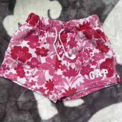 GAP 花柄ハーフパンツ 3歳用