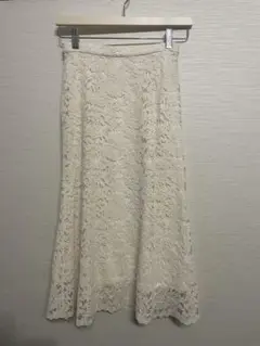 美品【UNIQLO レースフレアスカート】即購入OK