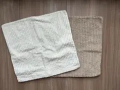 無印良品　クッションカバー