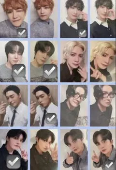 ATEEZ アチズ JPFC クジ　トレカ　9枚セット