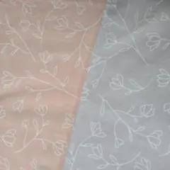 生地　チューリップ　花