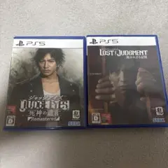 PS5 ジャッジアイズ&ロストジャッジメント 2枚セット