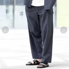 ニコアンド ワイドパンツ