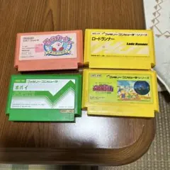 ファミコンソフト4本セット