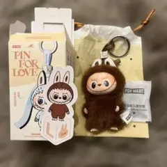 【正規品】ラブブ PIN FOR LOVE アルファベット 【L】イニシャル