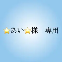 ⭐あい⭐様　専用