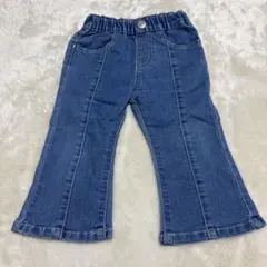 ベビーデニム 90cm デニム フレアデニム