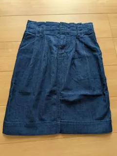 レディース　デニムスカート　フリーサイズ