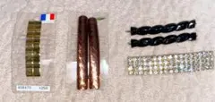 ヘアアクセサリー4点セット　バレッタ　ヘアピン