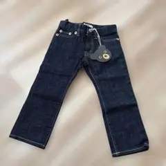 ミキハウス　ダブルB デニムパンツ100