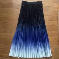 グラデーション ロングスカート