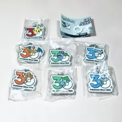 【全7種】ポケモン 30周年 メタルチャーム マスコット 7種コンプリートセット