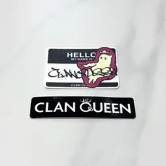 CLAN QUEEN ロゴキーホルダー グッズ - メルカリ