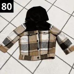 【80】SHEIN アウター チェック柄