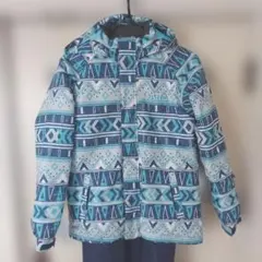 美品　スキーウェア 上下セット 160サイズ　RESEEDA オンヨネ ブルー系