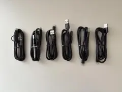 充電ケーブル6個セット　アイフォン　アンドロイド　変換　USB ライトニング
