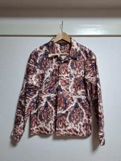 山内 ウールカシミアテーラードカラーシャツ arimatsu stripe - メルカリ