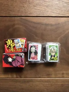 鬼滅の刃　消しゴム　ぷっちょ付録