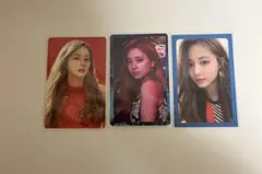 TWICE ツウィ　トレカ　3枚セット