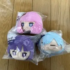 葬送のフリーレン エニマイくじD賞マスコットフェルン アウラ ヒンメル3点セット