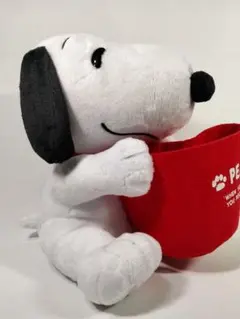 SNOOPY スヌーピー ぬいぐるみ「スペシャル小物入れ付き」（7-1815）