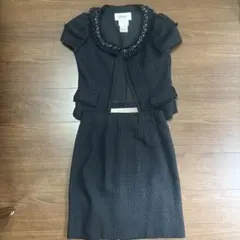 René 黒 ジャケットとスカートのセット 36