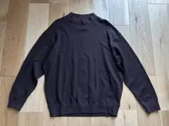 【美品】　MHL SOFT WOOL JERSEY TOP ブラウン　ニット