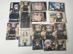 【まとめ売り】鬼滅の刃 宇髄天元 カード ステッカー 　シール