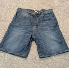 【良品】ジョニーラムズ メンズ ハーフデニム W33