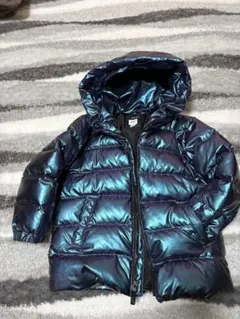 GAP KIDS ダウンジャケット　メタリックブルー