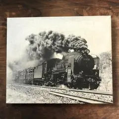 蒸気機関車 D51形 鉄道写真 パネル装飾　アート