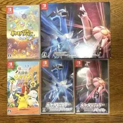 ニンテンドーSwitch ポケモン　ソフト　4本セット
