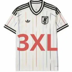 3XL adidas サッカー 日本代表 アウェイユニフォーム 正規品 XXXL 