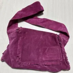 ヴィヴィアン スエード ショルダーバッグ ピンクパープル系 変形 レア