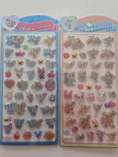 うるちゅるポップシール エンジェルブルー ボンボンドロップ 2枚まとめ売り