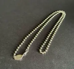 お見逃しなく✌️シルバー925 ボールチェーン ネックレス 大人気 残りわずか