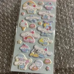 正規品　ジュエルマシュマロステッカーサンリオ　シナモン