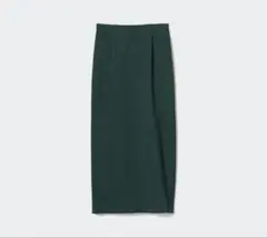UNIQLO ストレッチダブルフェイスナローススカート＋