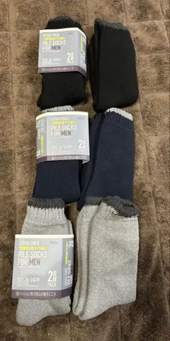 [コダワリシュギ] パイルソックス EXTRA THICK 12足セット