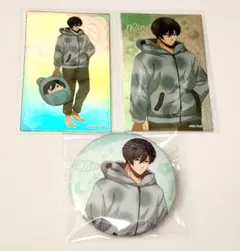 ブルーロック ホログラム缶バッジ カード 糸師凛