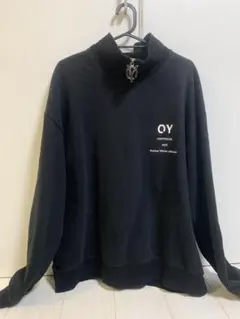 OY スウェット　ハーフジップ　2020AW オーバーサイズ　ビッグシルエット